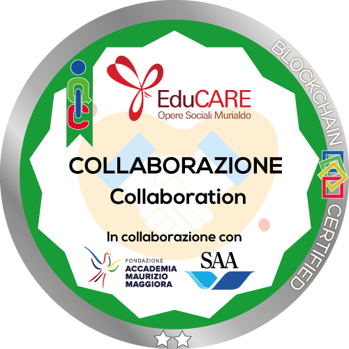 Collaborazione: impegno in attività di gruppo e lavoro di squadra in cui si riconoscono e rispettano gli altri.